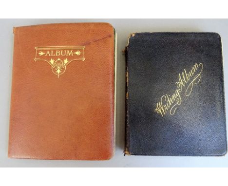 SKETCH BOOKS - a pair of some 160pp. in total, early-mid 20th cents., mostly colour, a few pencil & watercolour, many signed 