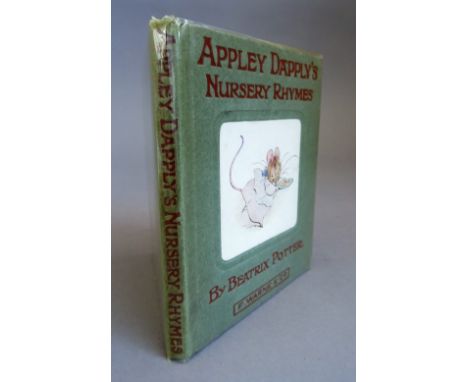 Potter (Beatrix) Appley Dapply's Nursery Rhymes, first edition, coloured frontis. plus 14 coloured plates, original green pap