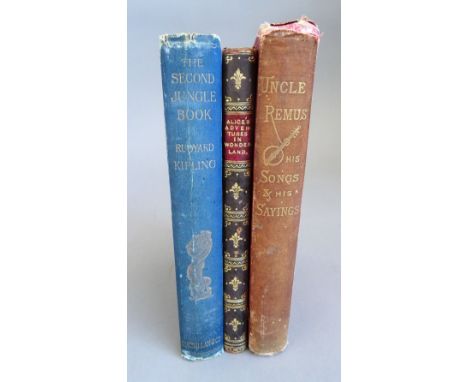 Kipling (Rudyard) The Second Jungle Book, first edition, foxed, stamp to ffep, original cloth gilt, dulled, spine sunned, 189