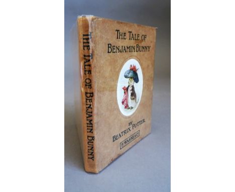 Potter (Beatrix) The Tale of Benjamin Bunny, first edition, coloured frontis. plus 26 coloured plates, inscription to ffep.,o