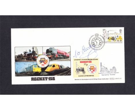 Rev. Wilbert Awdry (1911-1997) (Thomas the Tank Engine): Autographed on 1980 Benham Rainhill Trials Liverpool cover. Printed 