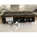 Dynascan Corp. 1650 Tri-Output Power Supply, S/N #91-03585, 117 Volts