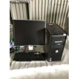 Dell Monitor & Dell Optiplex 755 Computer