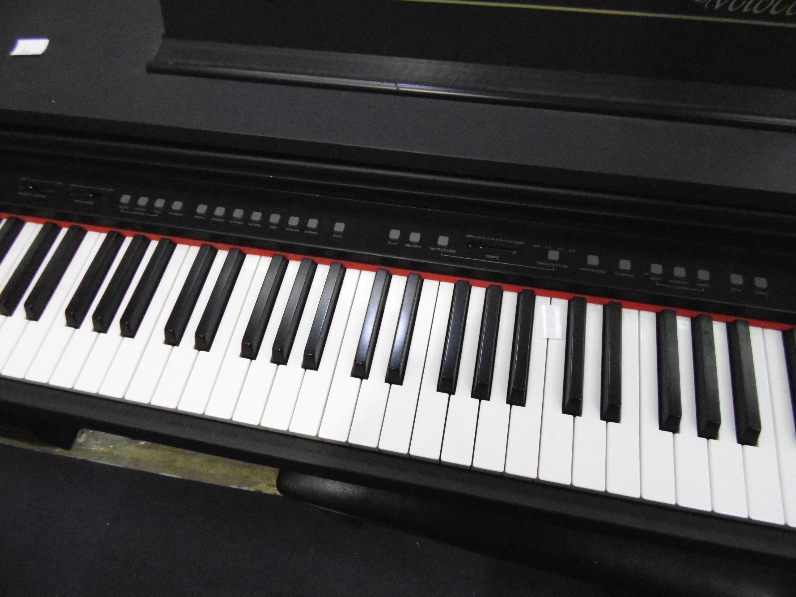 A Daewoo Veloce Digital Piano Model EXZ with Stool (RRP in Region of £