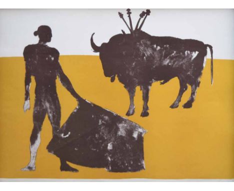 Elisabeth Frink (1930-1993),  Corrida IV, signed and numbered 7/72 in pencil in the margin, published in 1973, lithograph, sh
