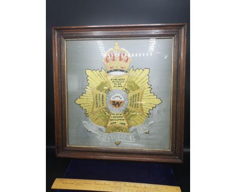 Early military tapestry dated 1899 1902. 