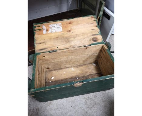 Vintage army style box. 