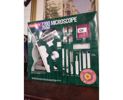 Boxed Microscope. 