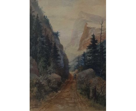 T.H WILKINSON, PAIR OF HIGHLAND LANDSCAPES watercolours, along with two other picturesall framed52cm x 41cmQty: 4