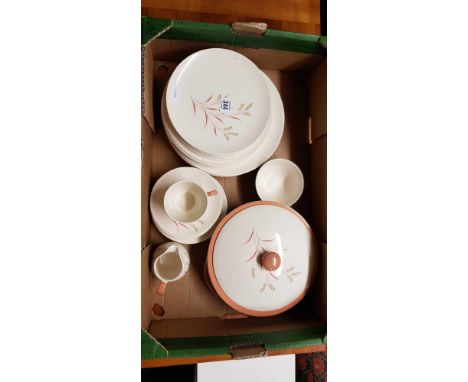 SHELF OF ROYAL DOULTON MEADOW DINNERWARE