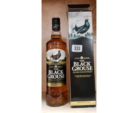 BOTTLE OF BLACK GROUSE SCOTCH WHISKY