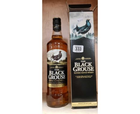 BOTTLE OF BLACK GROUSE SCOTCH WHISKY