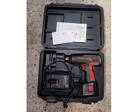 WORTH 9648911 COMPRESSED AIR CARTRIDGE GUN, A SNAP ON CTU3450 CORDLESS IMPACT DRIVER & LASER TOOL KIT - ALL IN BOXES