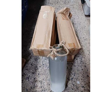 BAG WITH 5 LIGHT UP JARS, BATTERY OPERATED, NOT KNOWN IF WORKING