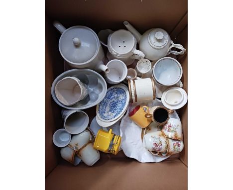 SHELF OF MISC CHINAWARE