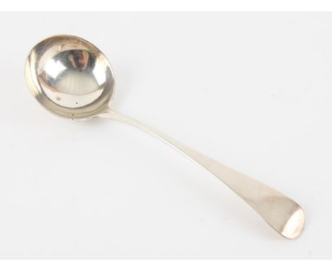 George III silver sauce ladle London 1792 by Charles Hougham
