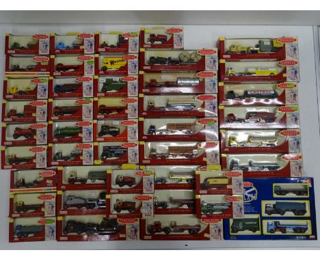 A large quantity of 1:76 scale LLEDO TRACKSIDE vans and lorries, all in original boxes - VG/E in G/VG boxes (44)