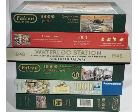 A mixed group to include boxed Subbuteo, Jigsaws &amp; Totopoly. Check photos for completeness. Conditions generally appear F