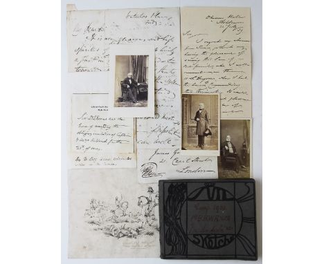 Three cartes de visite, 19th century, depicting Lord Palmerston, General Sir William Jervois GCMG CB FRS (Governor of New Zea