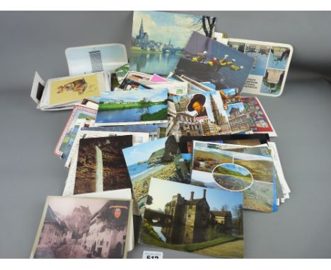 Quantity of vintage postcards