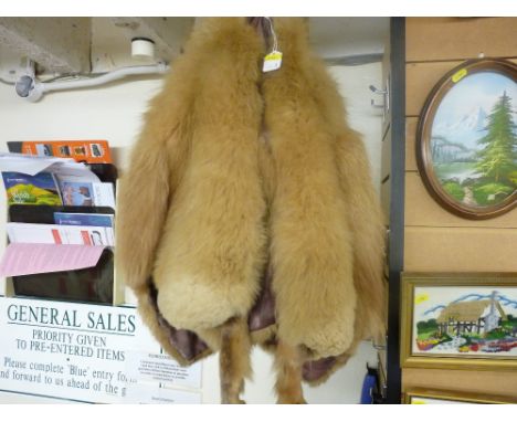 Lady's vintage fur jacket