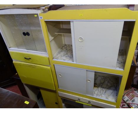 Pair of vintage pantry/kitchen cupboards