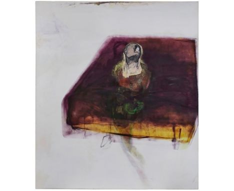 Gemälde Michael Röschgeb. 1964 "Tafelbild VIII" verso auf der Leinwand sign., dat. u. bez. M. Rösch 99/2000 Öl/Lwd., 190 x 16