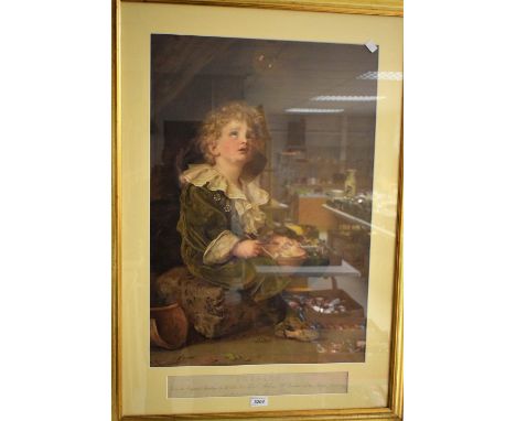A Pears Print, Bubbles, after Sir John Millais