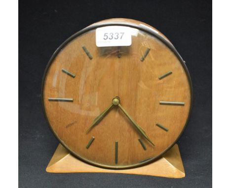 An Art Deco mantel clock
