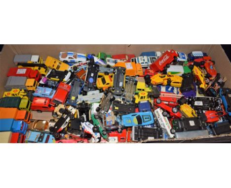 Die-cast Vehicles, Corgi Majorette, Hot Wheels  etc inc F1 racing cars, Pontiac GTO judge, Matra Rancho,  Chevy Impala, Rover