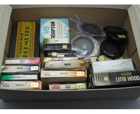 Camera Filters, eye cup, telemeter, ys adapter, lenses, etc.