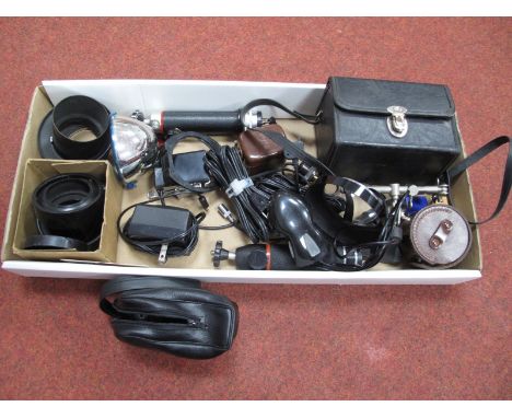 Camera Accessories:- cases, hoods, tripod, etc.