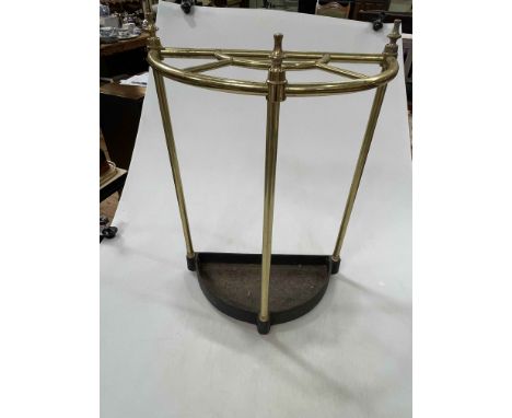 Brass stick stand, 60cm.