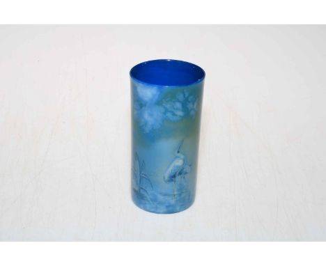 Royal Worcester Sabrina Ware vase, signed J Southall, mark with number 161 and date code for 1912.