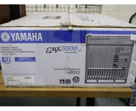 New in box Yamaha EMX 5000 powered mixer. Not available for in-house P&amp;P 