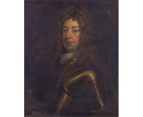 Circle of Sir Godfrey Kneller/Portrait of a Gentleman in Armour/oil on canvas, 76.25cm x 63.5cm/see illustration/Provenance: 