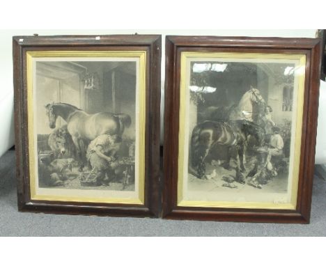 Lionel Edwards/Quorn 1934/signed in pencil to margin/colour print, 31cm x 60cm/and sundry sporting prints/Provenance: Plas Gw