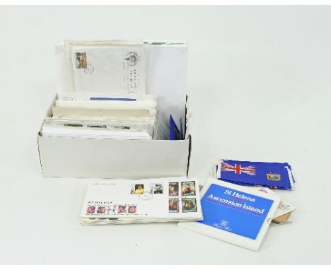 Approximately 250 Ascension Island first day covers and other related material