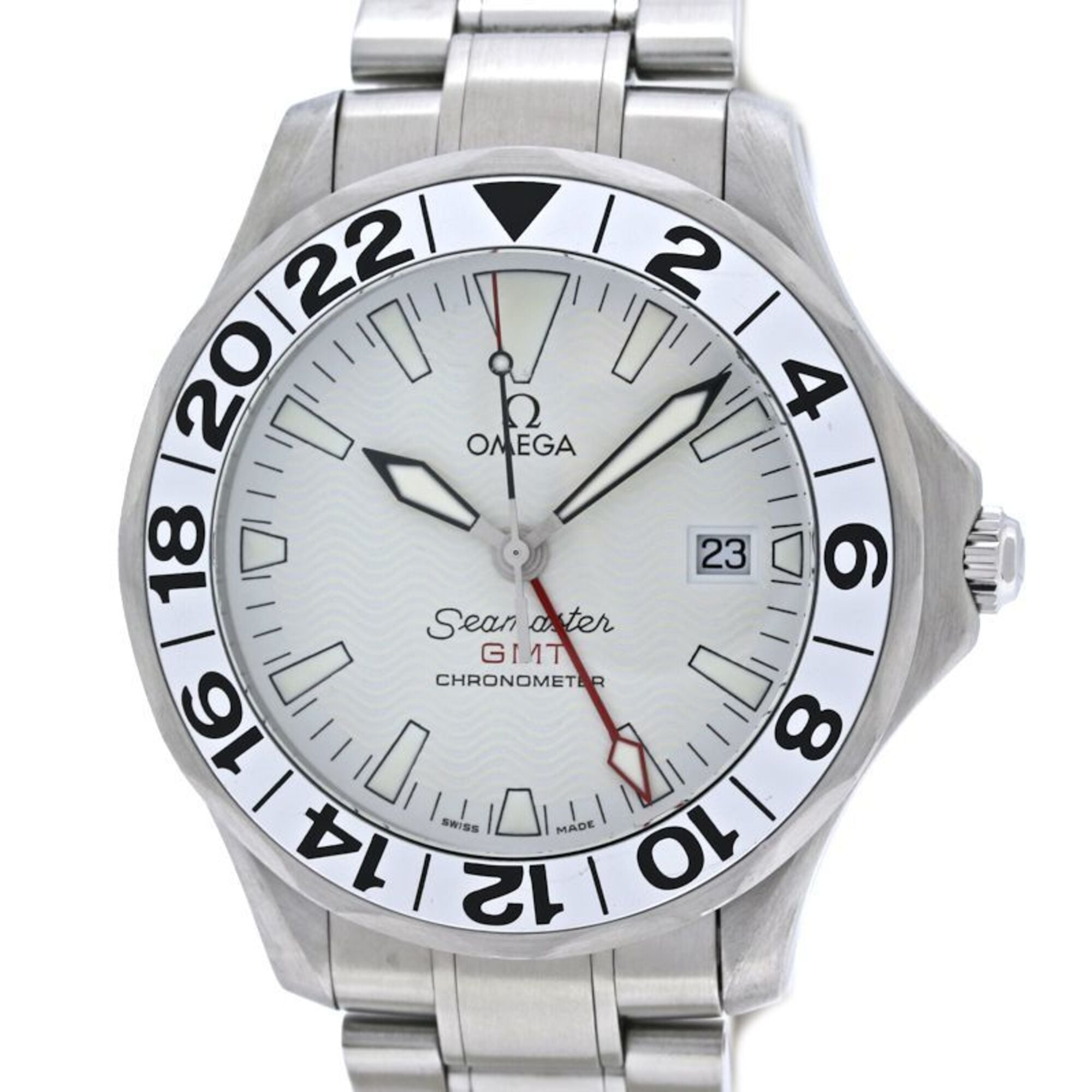 OMEGA Seamaster GMT 2538.20.00 Men\'s Watch, Stainless Steel, Model 40566