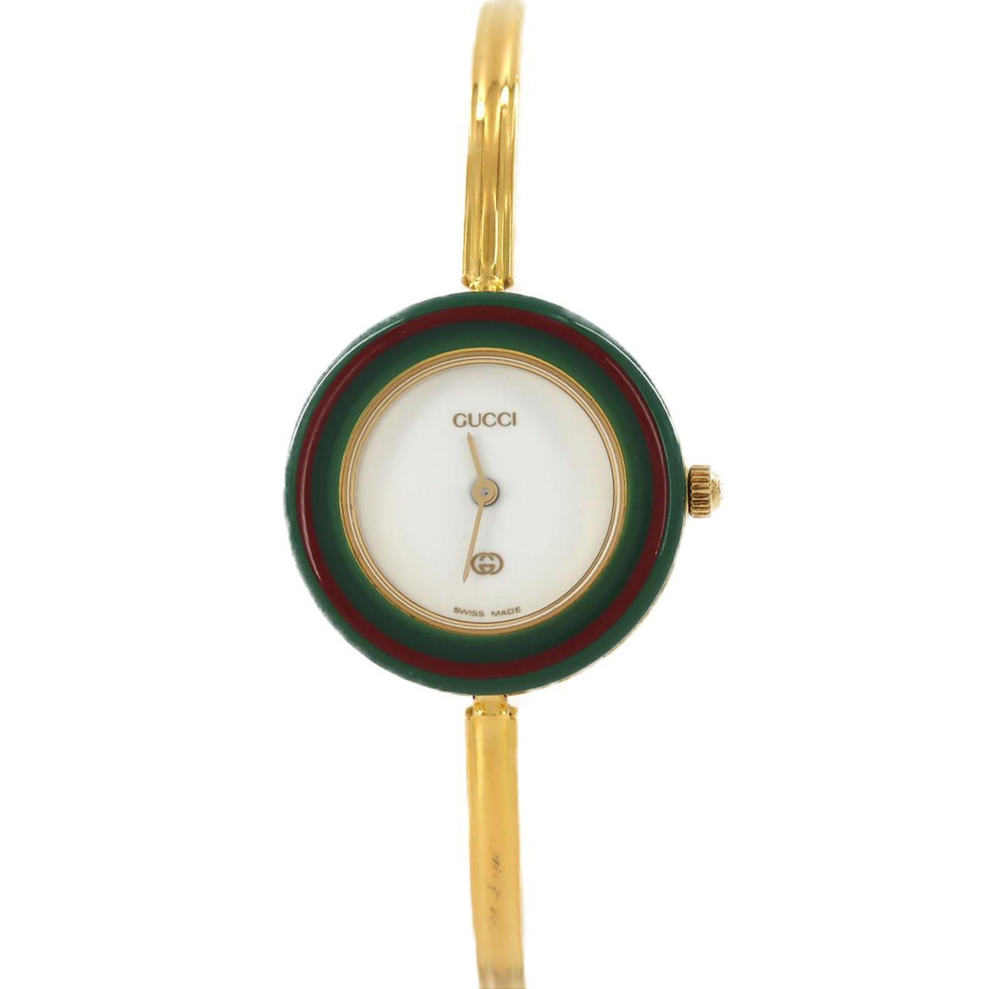 Gucci Change Ring GP M size 11 12 watch quartz