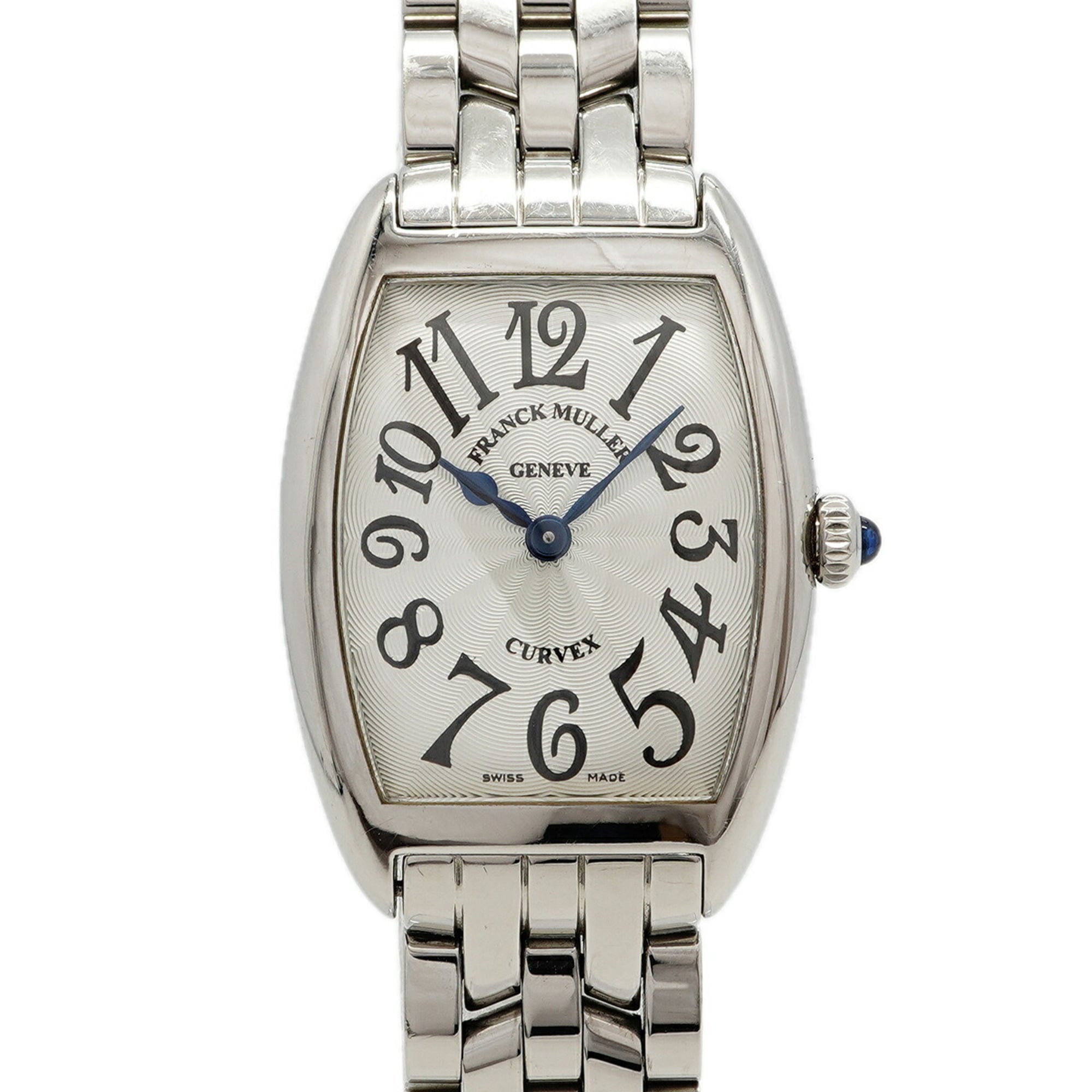 Franck Muller Tonneau Curvex 1752 Silver Dial Women\'s Watch