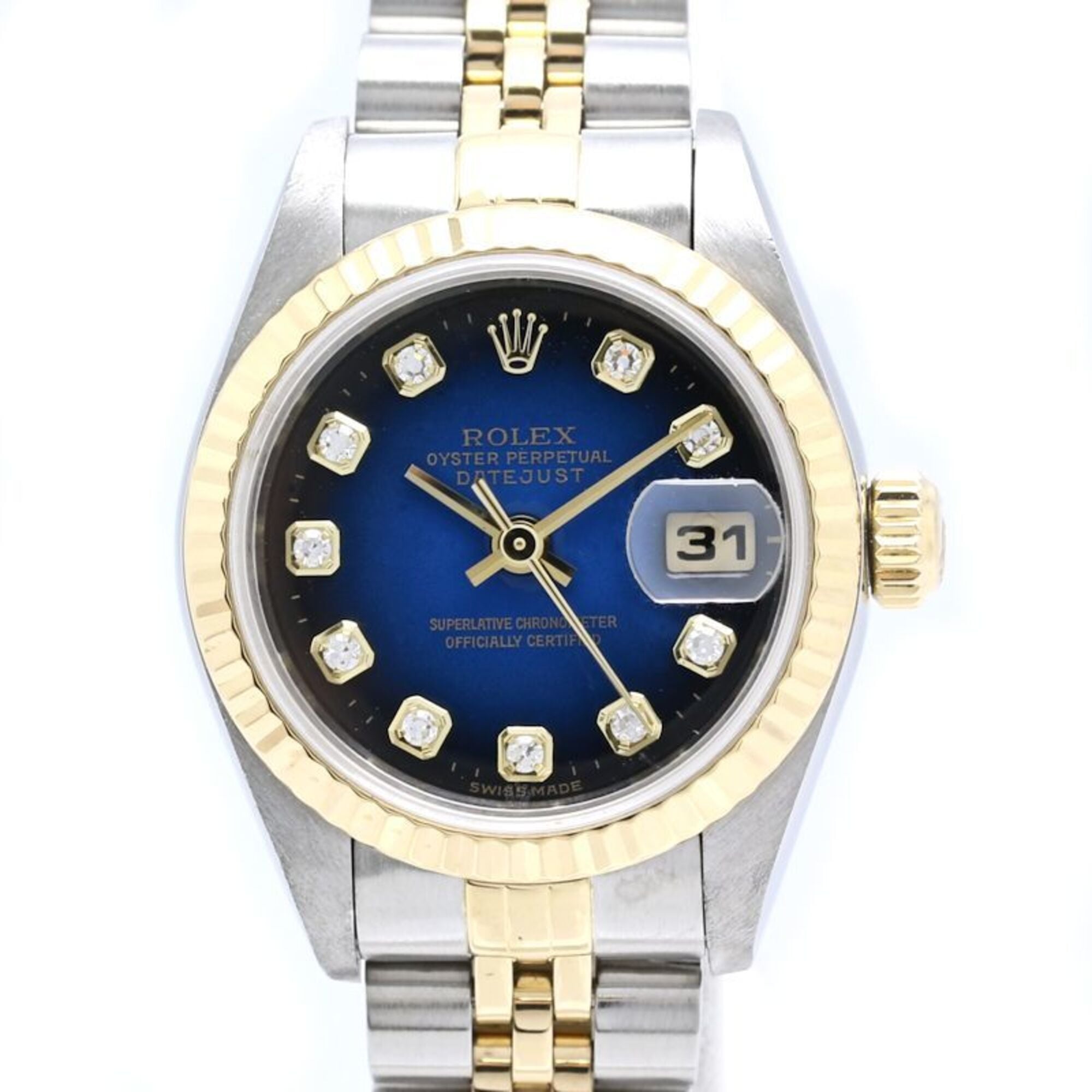 ROLEX Datejust 10P Diamond 79173G Women\'s Watch 40549