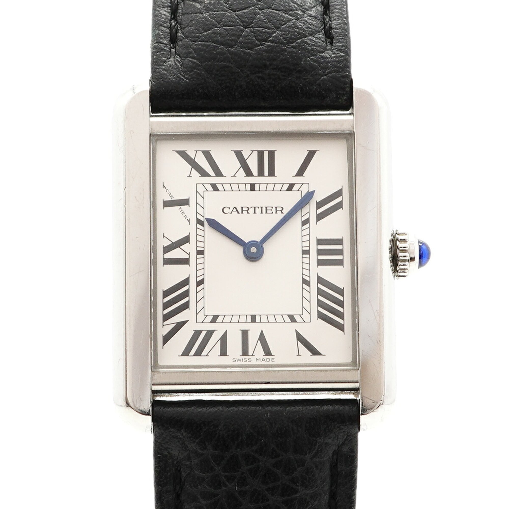 Cartier Tank Solo SM WSTA0030 Silver Dial Women\'s Watch