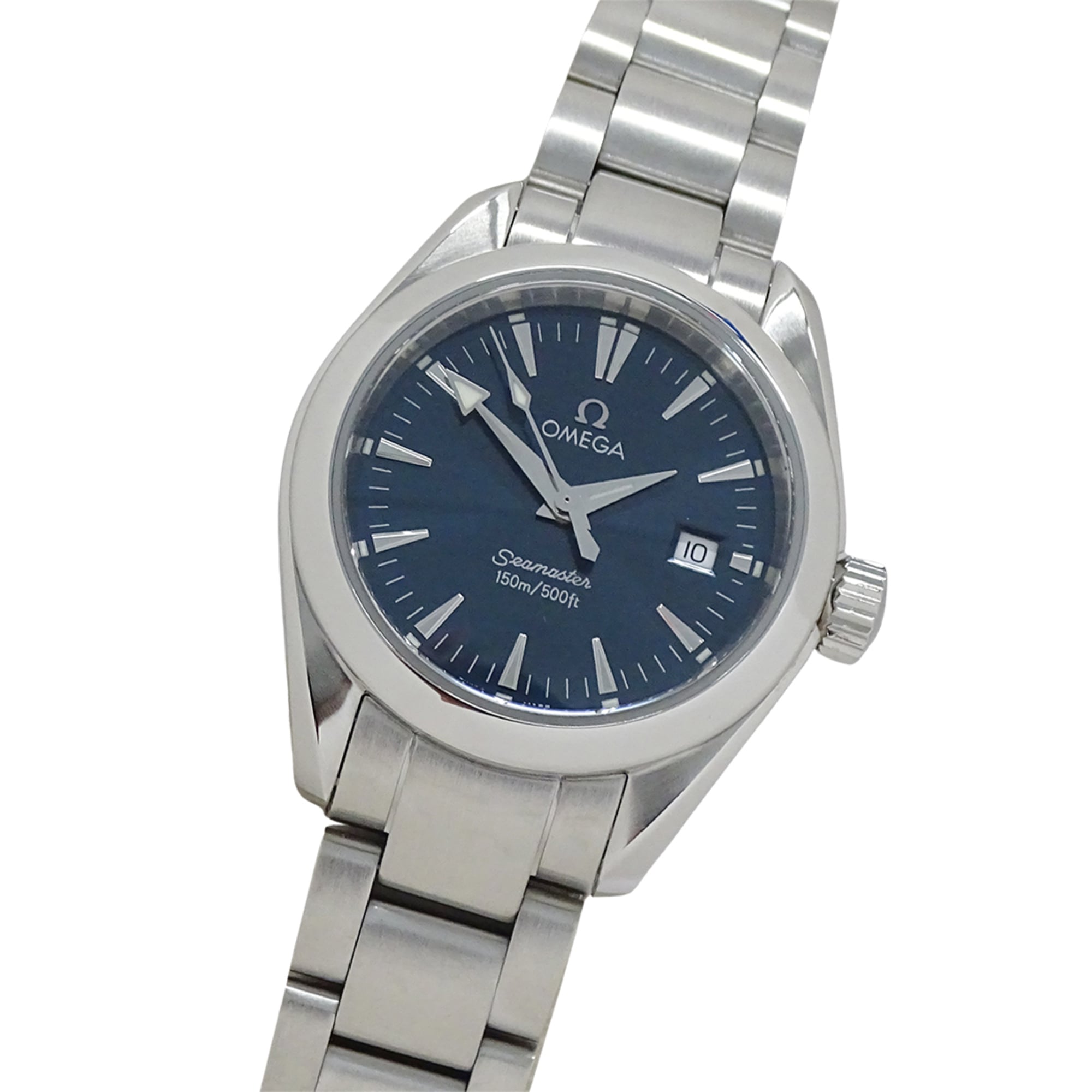 Omega Seamaster Aqua Terra 2577.80 Women\'s Watch, Brand Name, Date, Quartz, Stainless Steel (SS), S