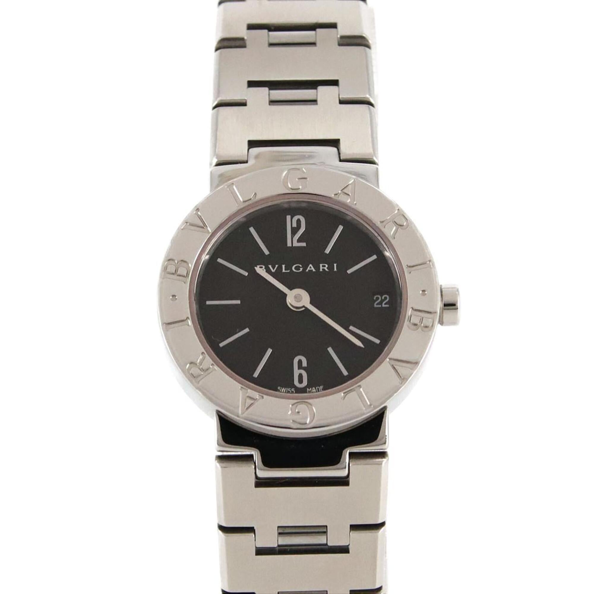 Bulgari BB23SS BB23SSD SS Quartz Watch
