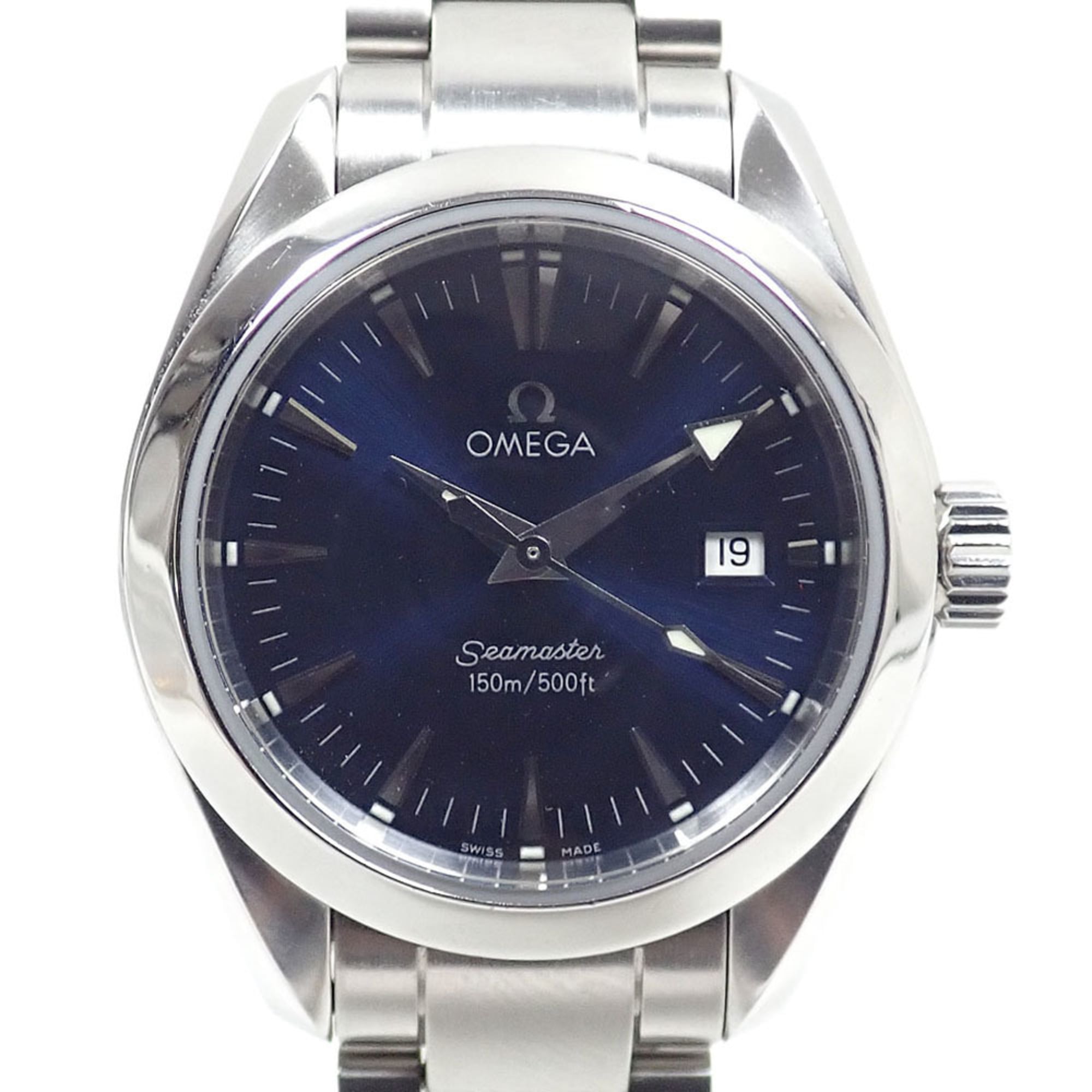 Omega Seamaster Aqua Terra Ladies Quartz Watch SS 2577.80.00 Battery-powered