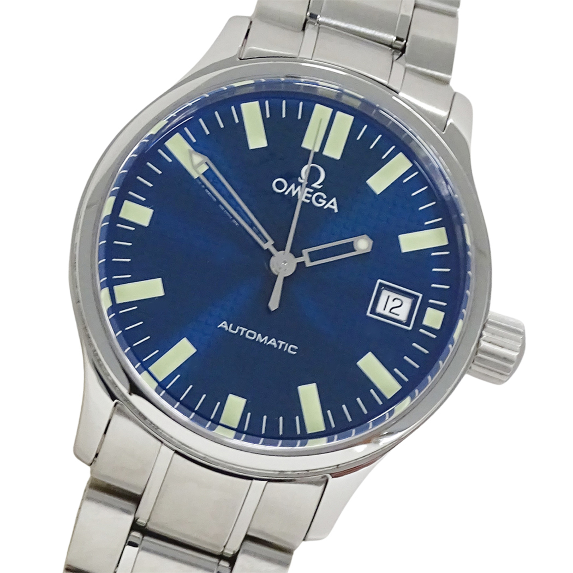 Omega Classic 5203.81 Men\'s Watch, Brand Name, Date, Automatic Movement, Stainless Steel (SS), Silv
