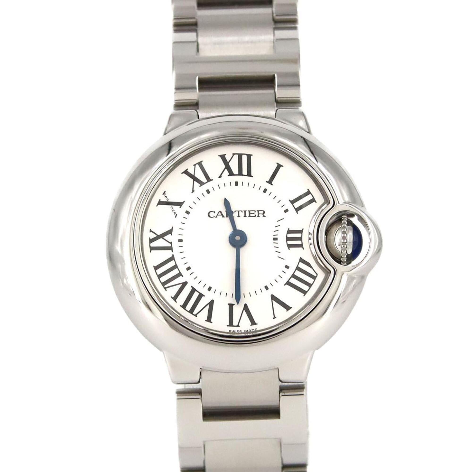 Cartier Ballon Bleu SM W69010Z4 SS Quartz Watch