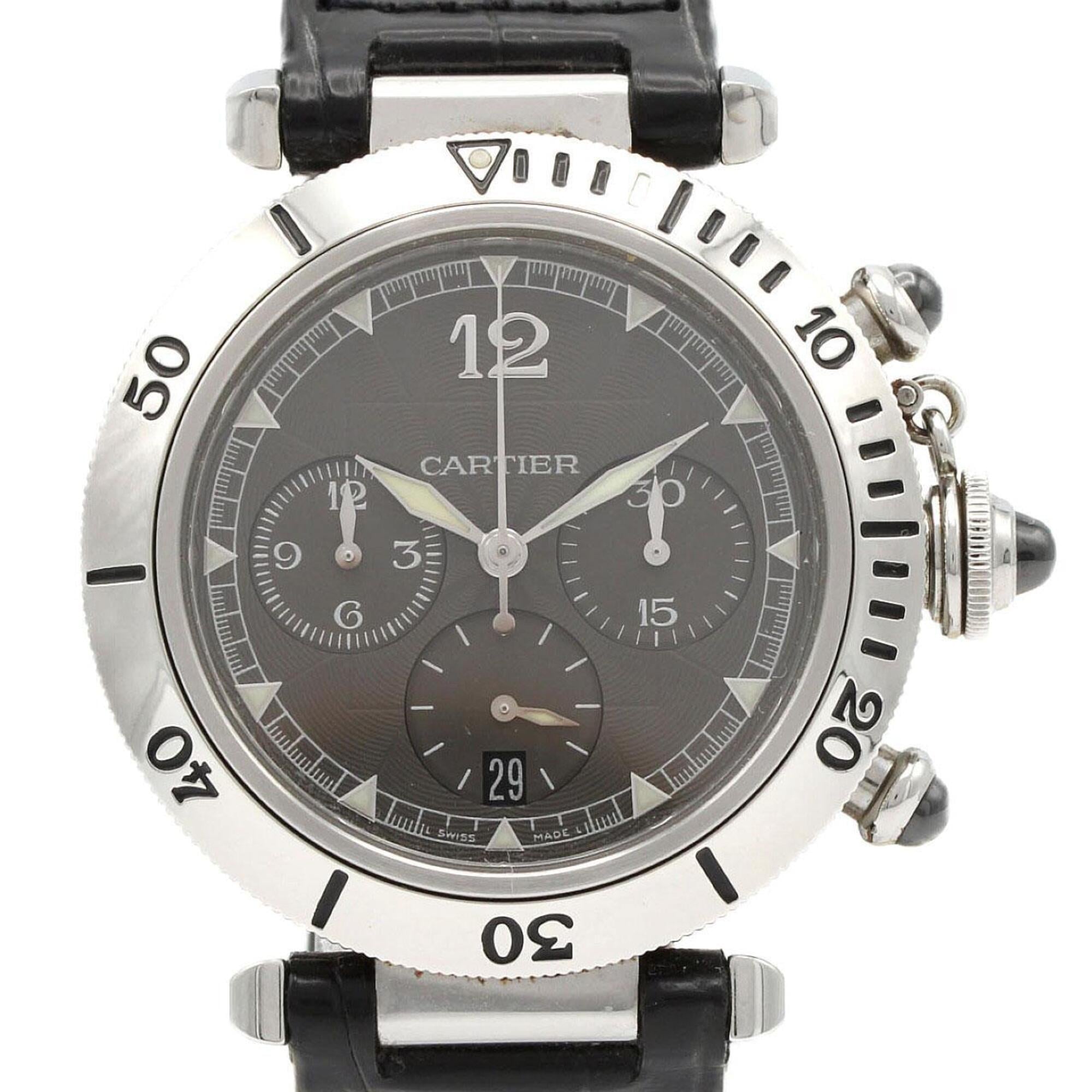 Cartier Pasha 950 Chrono SSxPT W3105155 Automatic Watch