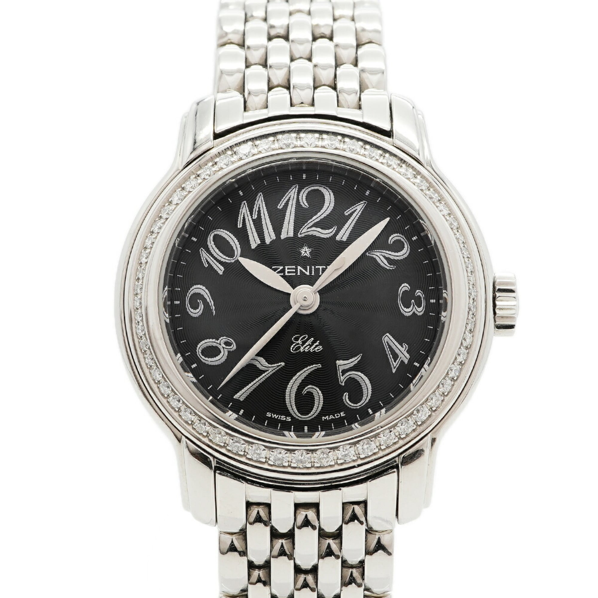 Zenith Elite Baby Star Diamond 16.1220.67 Black Dial Women\'s Watch